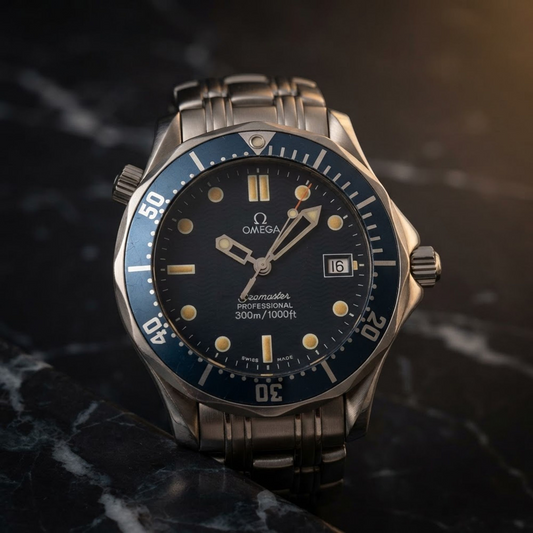 OMEGA Seamaster Professional 300M Steel Mid Size Watch 2561.80 Polished