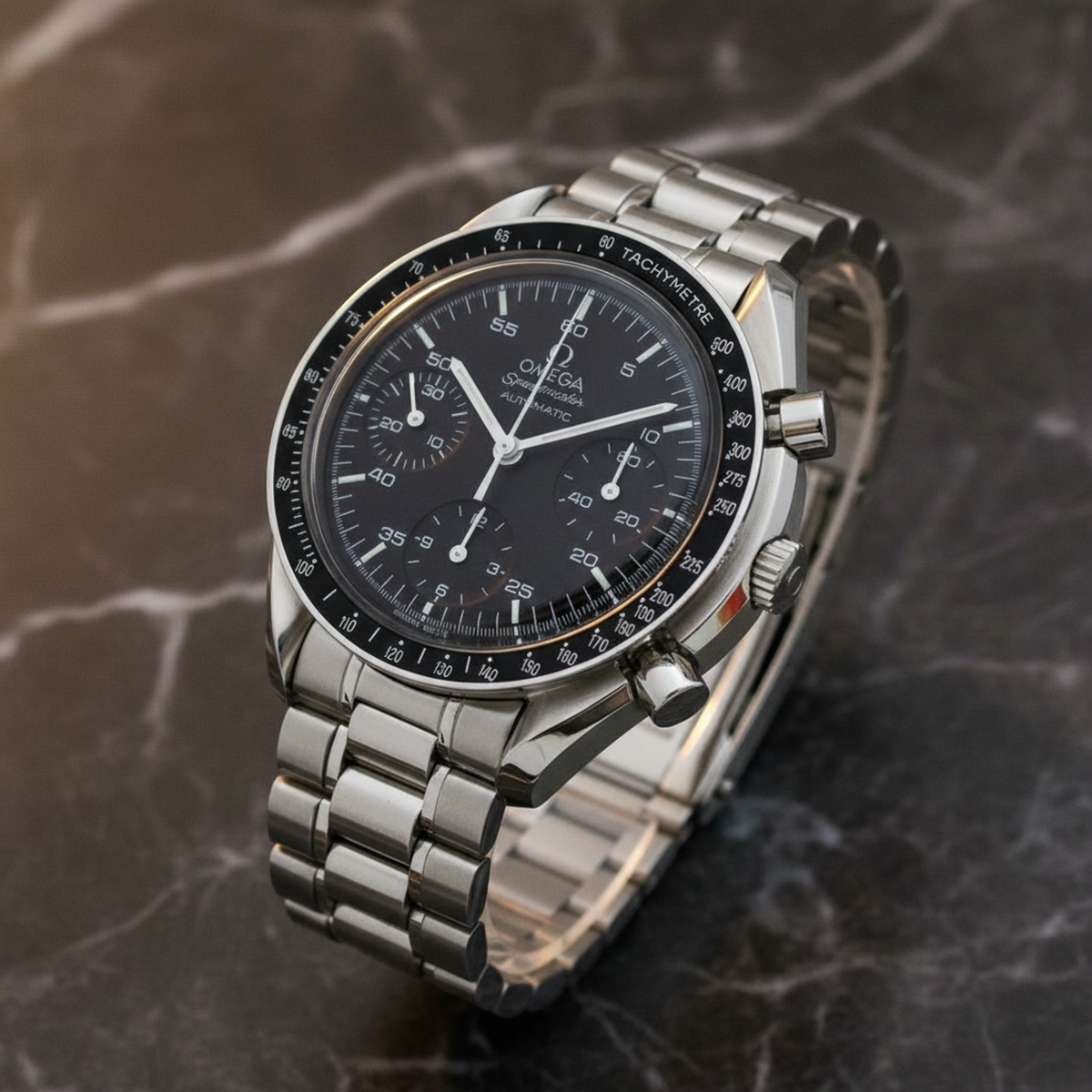 OMEGA Speedmaster Automatic Steel Mens Watch 3510.50 Polished