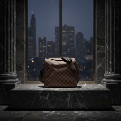 Louis Vuitton Damier Naviglio N45255 Men,Women Shoulder Bag Ebene