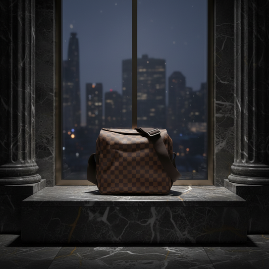 Louis Vuitton Damier Naviglio N45255 Men,Women Shoulder Bag Ebene