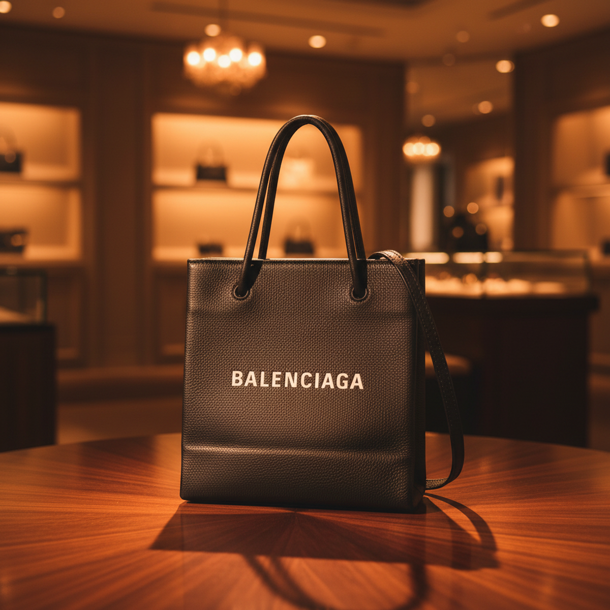 Balenciaga Everyday Shopping Tote XXS 528655 Women's Leather Shoulder Bag,Tote Bag Black