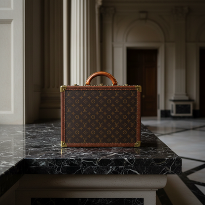Louis Vuitton Monogram Cotteville 40 M21424 Men,Women Attaché Case,Handbag Brown