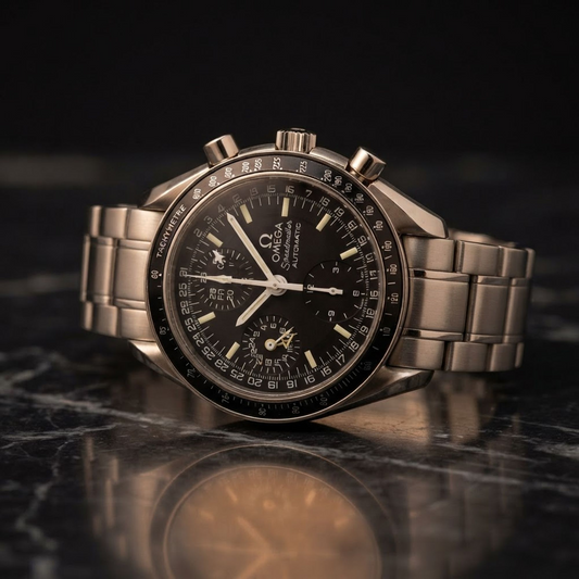 OMEGA Speedmaster Mark 40 Steel Automatic Mens Watch 3520.50 Polished