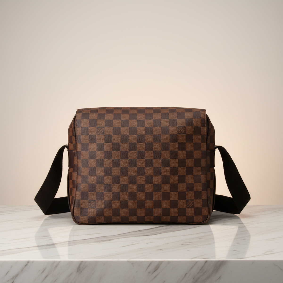 Louis Vuitton Damier Naviglio N45255 Men,Women Shoulder Bag Ebene