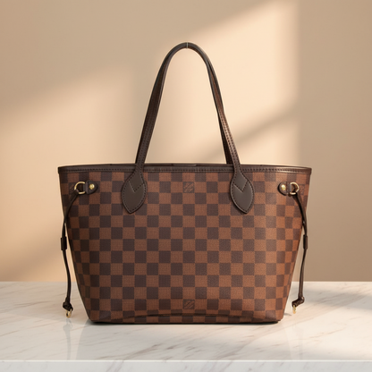 Louis Vuitton Damier Neverfull PM N51109 Women's Tote Bag Ebene