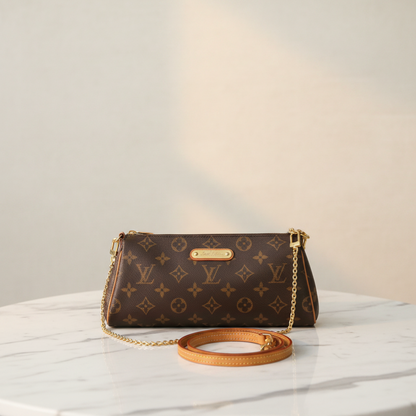 Louis Vuitton Monogram Eva M95567 Women's Handbag,Shoulder Bag Brown