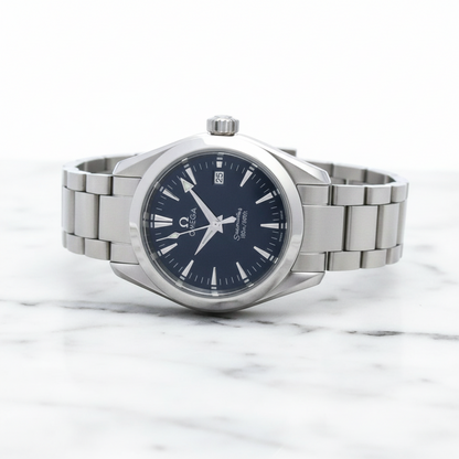 OMEGA Seamaster Aqua Terra Quartz Ladies Watch 2577.80 Polished