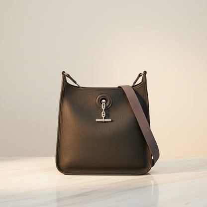 Hermes Vespa PM Women's Togo Leather Shoulder Bag Dark Navy