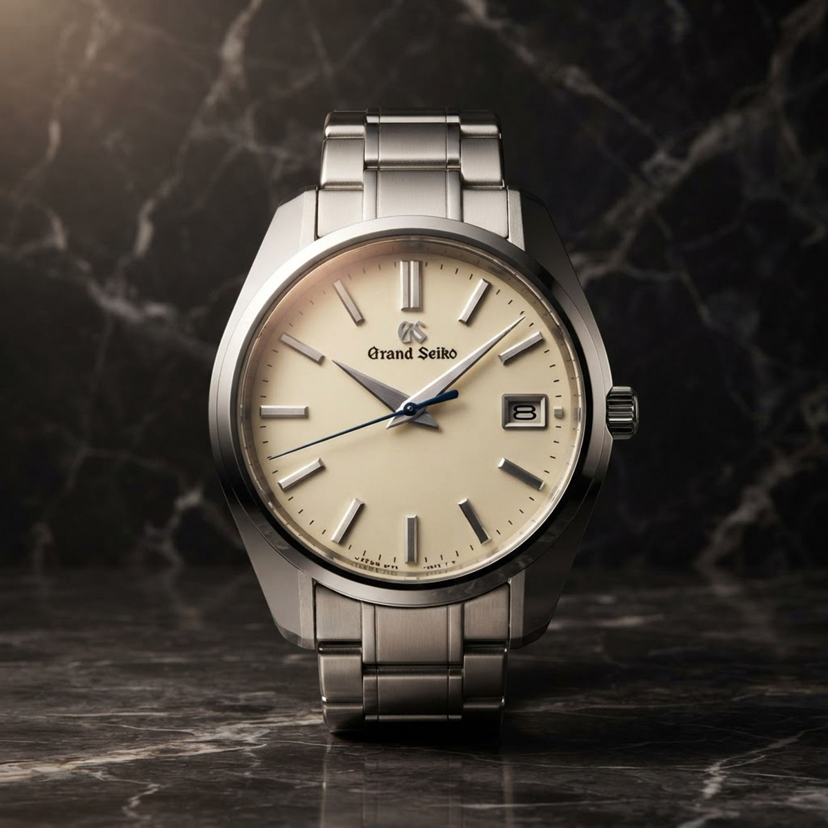 GRAND SEIKO Heritage Collection Steel Quartz Mens Watch SBGV205(9F82-0AA0) Polished