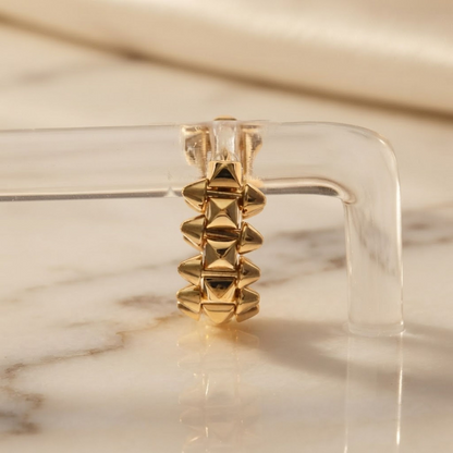 Cartier Clash De Cartier Single No Stone Pink Gold (18K) Hoop Earrings Pink Gold