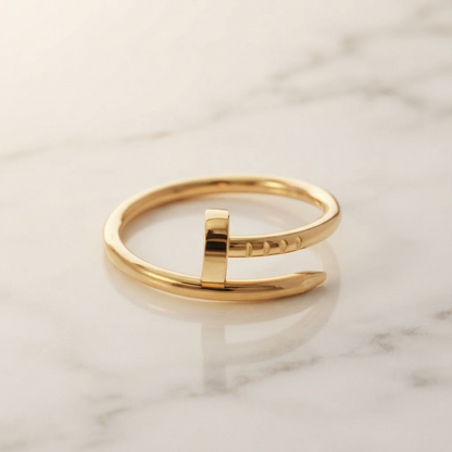 Cartier Juste Un Clou Ring Yellow Gold (18K) Fashion No Stone Band Ring Gold