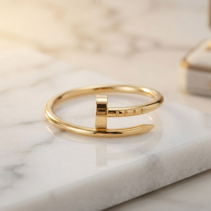 Cartier Juste Un Clou Ring Yellow Gold (18K) Fashion No Stone Band Ring Gold
