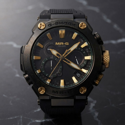 CASIO G-SHOCK Iron Color Bluetooth Radio Solar Mens Watch MRG-B2000RG-3AJR Never Used