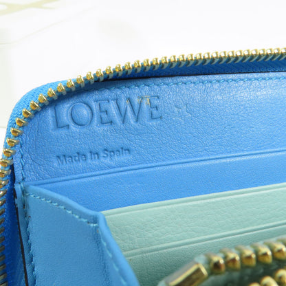 Loewe Round Zip Wallet · Calfskin