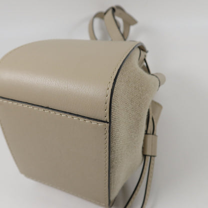 LOEWE Mini Hammock · Canvas & Calfskin