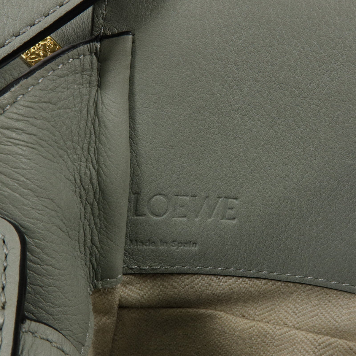 Loewe Mini Hammock · Calfskin