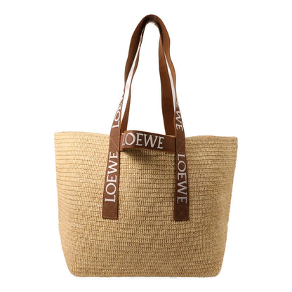 Loewe Fold Shopper · Raffia