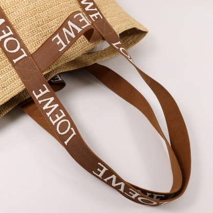Loewe Fold Shopper · Raffia