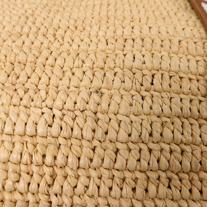 Loewe Fold Shopper · Raffia