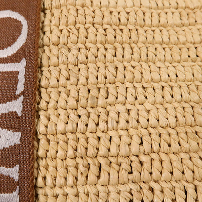 Loewe Fold Shopper · Raffia