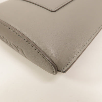 Loewe Dice Pocker · Calfskin Shoulder Bag