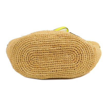 Loewe Slit Pochette · Raffia