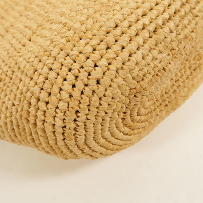 Loewe Slit Pochette · Raffia