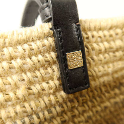 Loewe Square Basket · Raffia